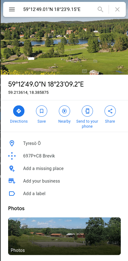 Google Maps Location