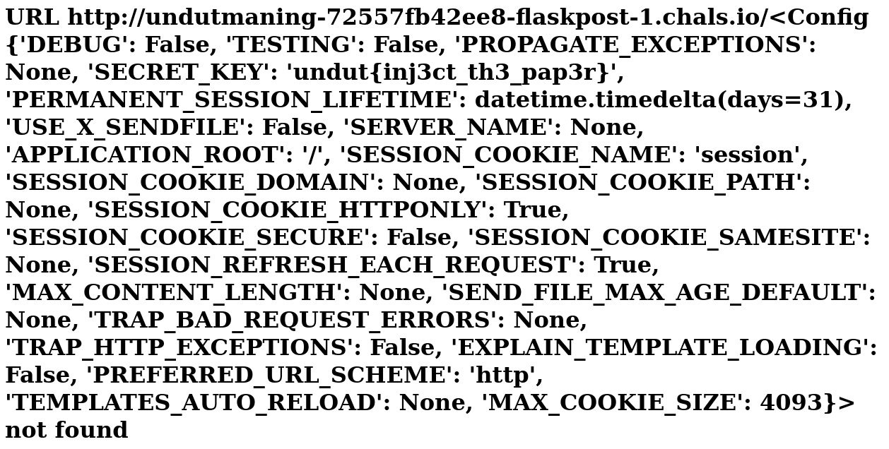 Config