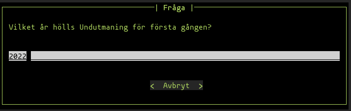 Fråga 1